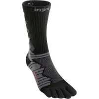 Injinji - Ultra Run Crew - Calcetines de running size 47,5+, negro