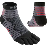 Injinji - Run Technical Mini-Crew - Calcetines de running size 40,5-44, negro
