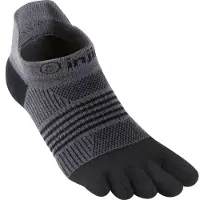 Injinji - Run Midweight No Show - Calcetines de running size 47,5+, negro