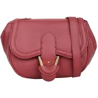 Coccinelle Bolso de hombro 'Blake 21x18x9 cm' rojo cereza
