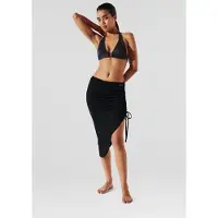 Karl Lagerfeld Karl Dna Shine Adjst Pareo Black Talla: M | Faldas Midi Outlet | Mujer | Negro