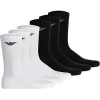 Emporio Armani Calcetines deportivos negro / blanco