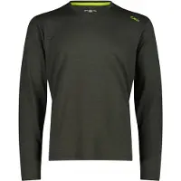 CMP - Jacquard L/S T-Shirt - Camiseta funcional size 54, oliva