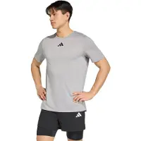 Adidas adidasPregame T-Shirt XL Medium Grey Heather / Black Hombre