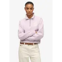 Superdry para mujer. W2012634A Sudadera Neon lila (M), Casual, Algodón, outlet 2026.