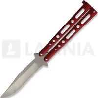 Bear & Son Navaja Butterfly Red Stonewash