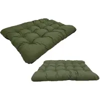 AIO Factory Cama para perro PRESTIGE, cojín de 120x80 cm, impermeable, color verde