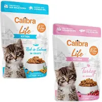 Calibra Cat Life Kitten Comida Húmeda - Multipack - 12 x 85 g