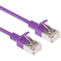 ACT Cable De Red Cat6a Dc7310 U/utp Lszh Slimline 90° Left 0.25 M