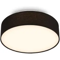 Briloner Lámpara de techo LED, ideal para salón, dormitorio o pasillo, con pantalla de tela