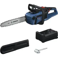 Bosch Sierra de cadena eléctrica a batería GKE 18V-40, 1x batería EXBA18V-55