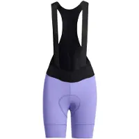 Sportful - Women's Colorful Rider Bibshorty - Pantalones de ciclismo size XL, morado/negro