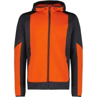 CMP - Jacket with Fix Hood - Forro polar size 52, rojo