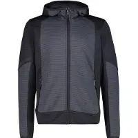 CMP - Jacket with Fix Hood - Forro polar size 52, azul