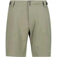 CMP - Free Bike Bermuda With Inner Mesh Underwear w/ Pad - Pantalones de ciclismo size 56, oliva