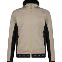 CMP - Windproof Jacket Fix Hood - Chaqueta cortavientos size 48, beige