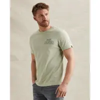 PME Legend Camiseta 'T-shirt in jersey with small artwork' verde claro