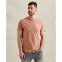 PME Legend Camiseta 'T-shirt in jersey with small artwork' rosa