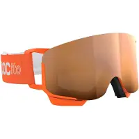 POC - Máscaras de esquí - POCito Nexal Fluorescent Orange/Partly Sunny Light Orange - Naranja
