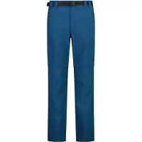 CMP - Zip Off Stretch Pant - Pantalones desmontables size 50, azul