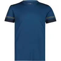 CMP - Shortsleeve Light Polyester T-Shirt - Camiseta funcional size 54, azul