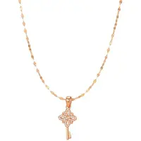 Hey Happiness Cadena 'New Beginnings' oro rosa