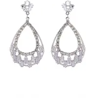 Avant Garde Pendientes 'Zlatasa' plata
