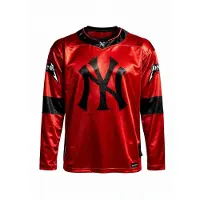 Yoxeone Sudadera 'New York' rojo