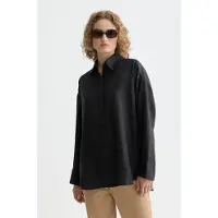 Scotch & Soda Linen Shirt Black Talla: 34 | Manga Larga Outlet | Mujer | Negro