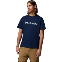 Columbia - CSC Basic Logo Tee - Camiseta de manga corta size XXL, azul