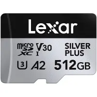Lexar microSDXC Plata Plus UHS-1 512GB V30
