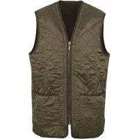Barbour - Chaquetas - Polarquilt Waistcoat/Zip-In Liner Olive - Talla XL - Caqui