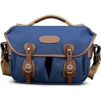 Billingham Hadley Small Pro Azul marino Fibrenyte/Chocolate