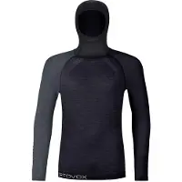 Ortovox - 120 Comp Light Hoody - Ropa interior merino size L, negro