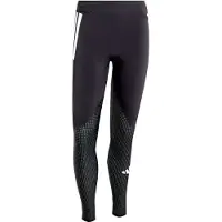 Adidas Pantalón deportivo 'Adizero' negro / blanco