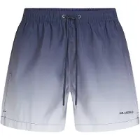 Karl Lagerfeld Bermudas zafiro / azul oscuro / offwhite