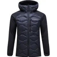 Peak Performance - Helium Down Hybrid Hood - Chaqueta de plumas size L, negro