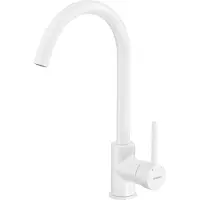 Deante - Juego de accesorios de cocina Milin, color blanco