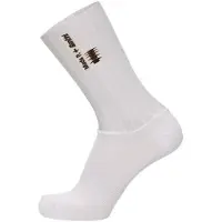 Santini - Mads Pedersen Momentum Series Aero Socks - Calcetines de ciclismo size 40-43, gris