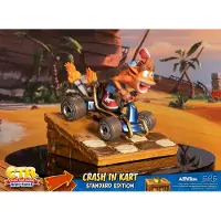 First 4 figures Figura Crash Bandicoot Crash In Kart 31 Cm