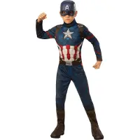 Rubies Disfraz Clásico De Vengadores Endgame Para Niños Capitán América
