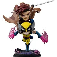 Iron Studios 97 Mini Cogambit Y Mini Figura Lobezno X-men 23 Cm