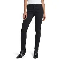 G-Star Noxer Straight Pitch Black Talla: W23L32 | Pantalones Rectos Outlet | Mujer | Negro