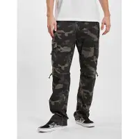 Brandit Pantalón cargo gris / verde / verde oscuro