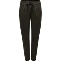 ONLY Pantalón plisado 'Poptrash' marrón oscuro
