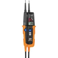 HT INSTRUMENTS HT10: Probador de tensión de dos polos, categoría III, 1000 V, categoría IV, 600 V. Con señal acústica y barra gráfica