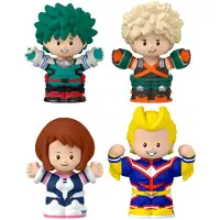 Little People Figuras De Colección My Hero Academia 4 Unidades