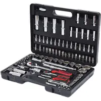 Ks Tools 918.0694, juego de llaves de vaso, 94 piezas, acero cromo-vanadio, 6,38 kg