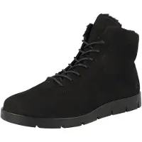 Ecco Botas '282403 BELLA black scarpe donna stivaletto lacci pelo' negro