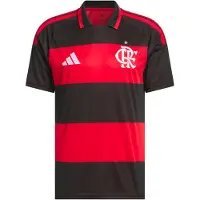 Adidas adidasCamiseta primera equipación CR Flamengo 26 L Red / Black Hombre
